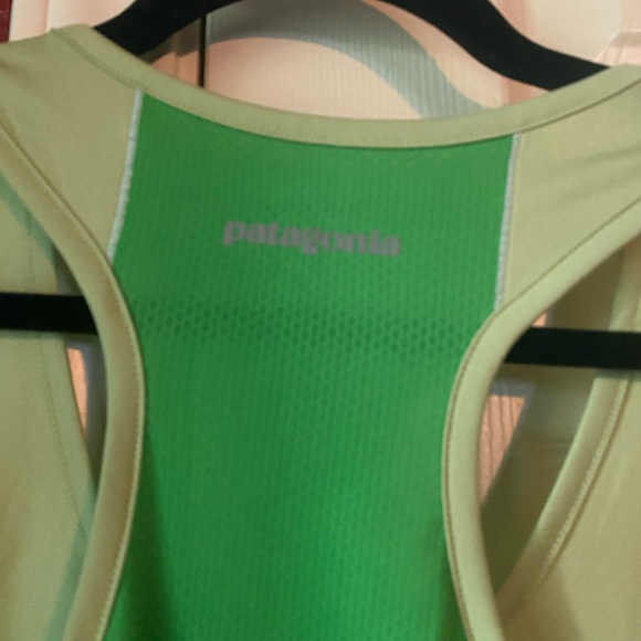 Womens Patagonia Draft Performance Tank Top Green/Medium - Picture 5 of 7
